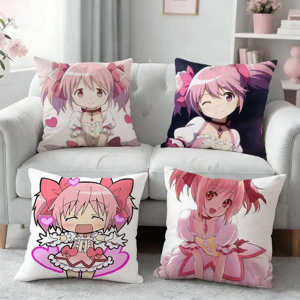 P-Puella M-Magi Madoka M-Magica 베개 케이스 패턴 인쇄된 베..