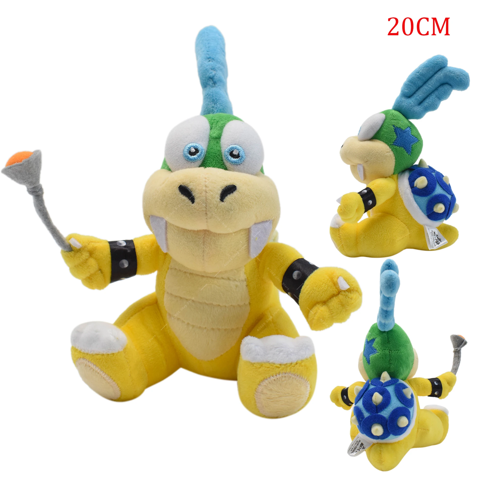 Peluche Nintendo Bowser Jr. Super Mario All Star Collection 20 cm