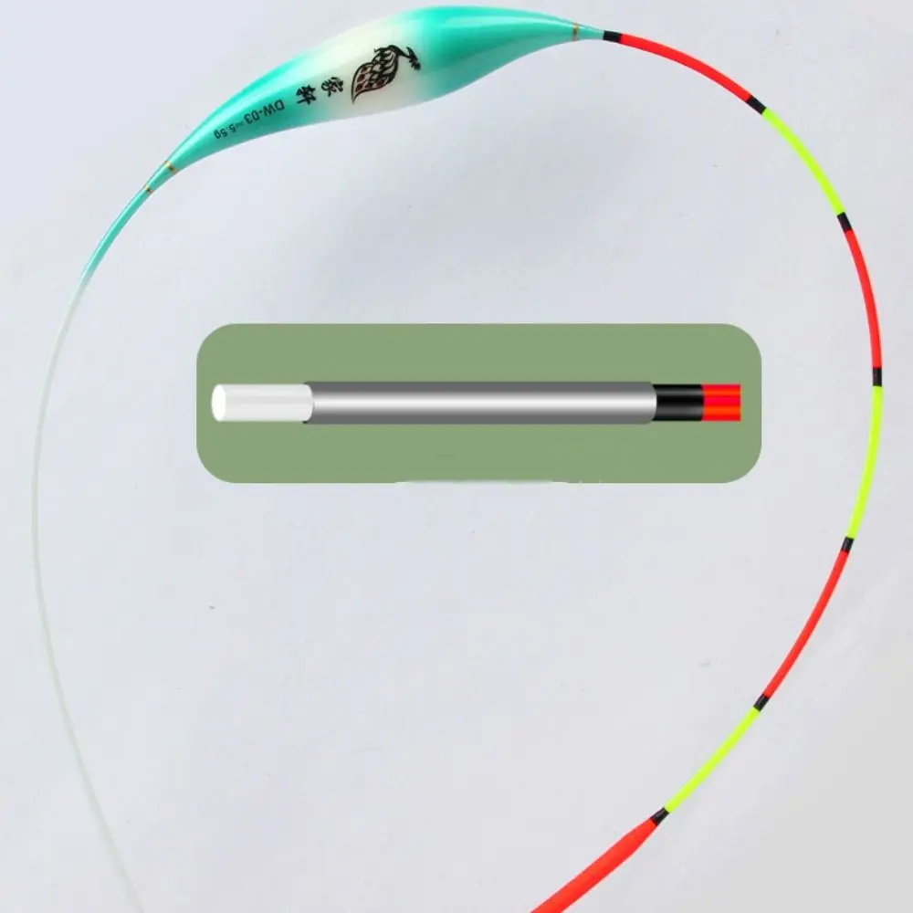 Description Picture 5 of itemPlastic Big Fishing Floats Slip Drift Tube Indicator Rock Fishing Floats Buoy Strike High Sensitivity Fishing Tackles Long Tail