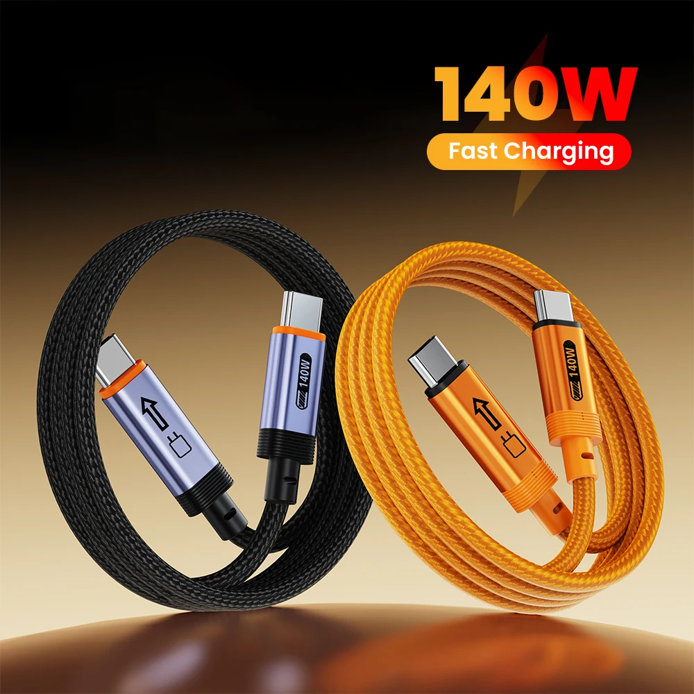 รูปสินค้า สายชาร์จ USB-C 140W ชาร์จเร็ว สำหรับ iPhone 17/Xiaomi/Samsung