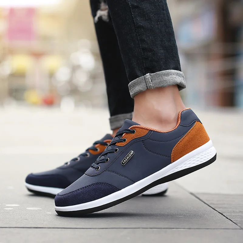 New Men Fashion Sneakers Spring Autumn Casual Loafers Student Shoes Man Outdoor Skateboarding Shoes Male Walking Shoes