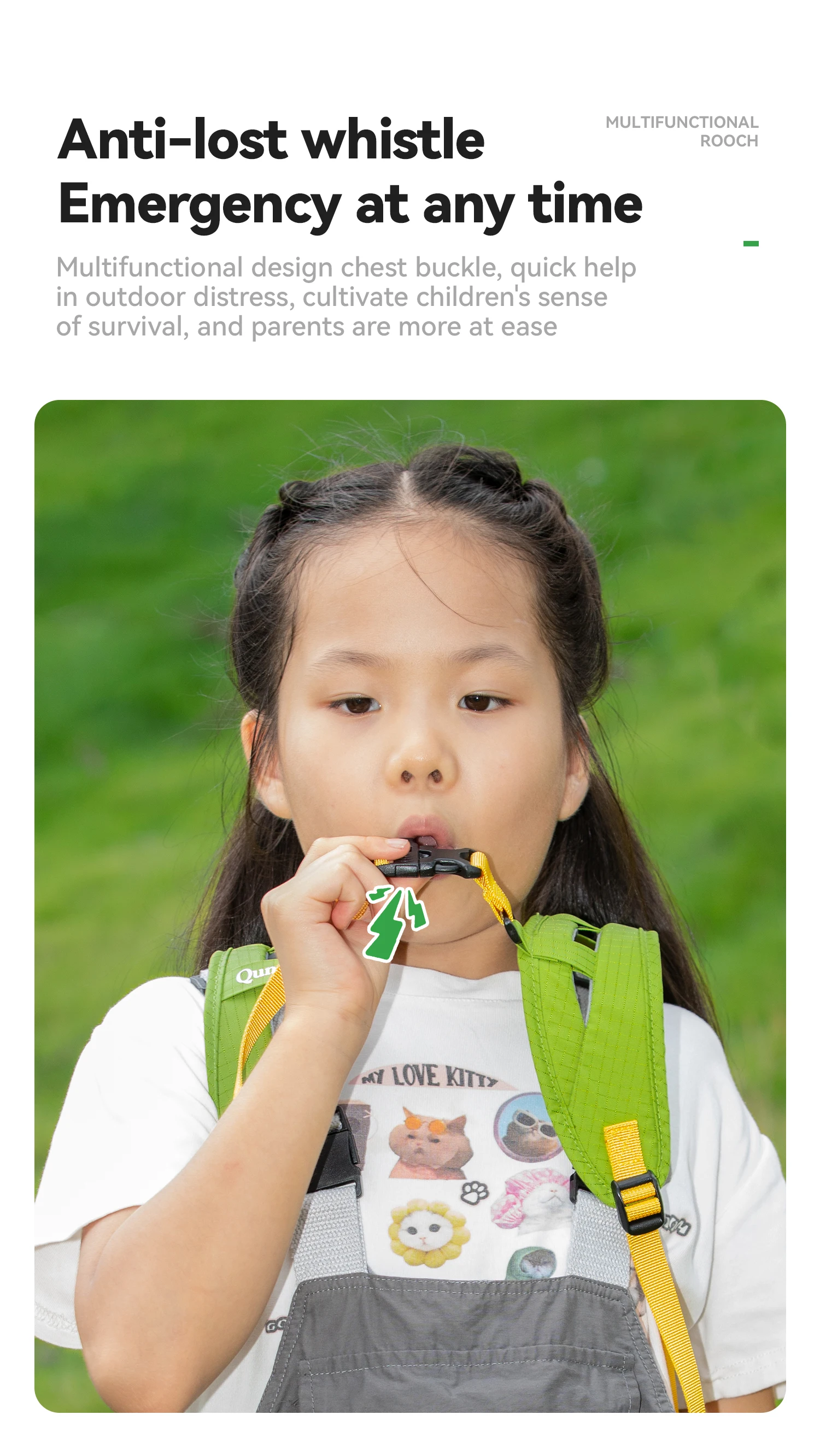 small kids daypack use