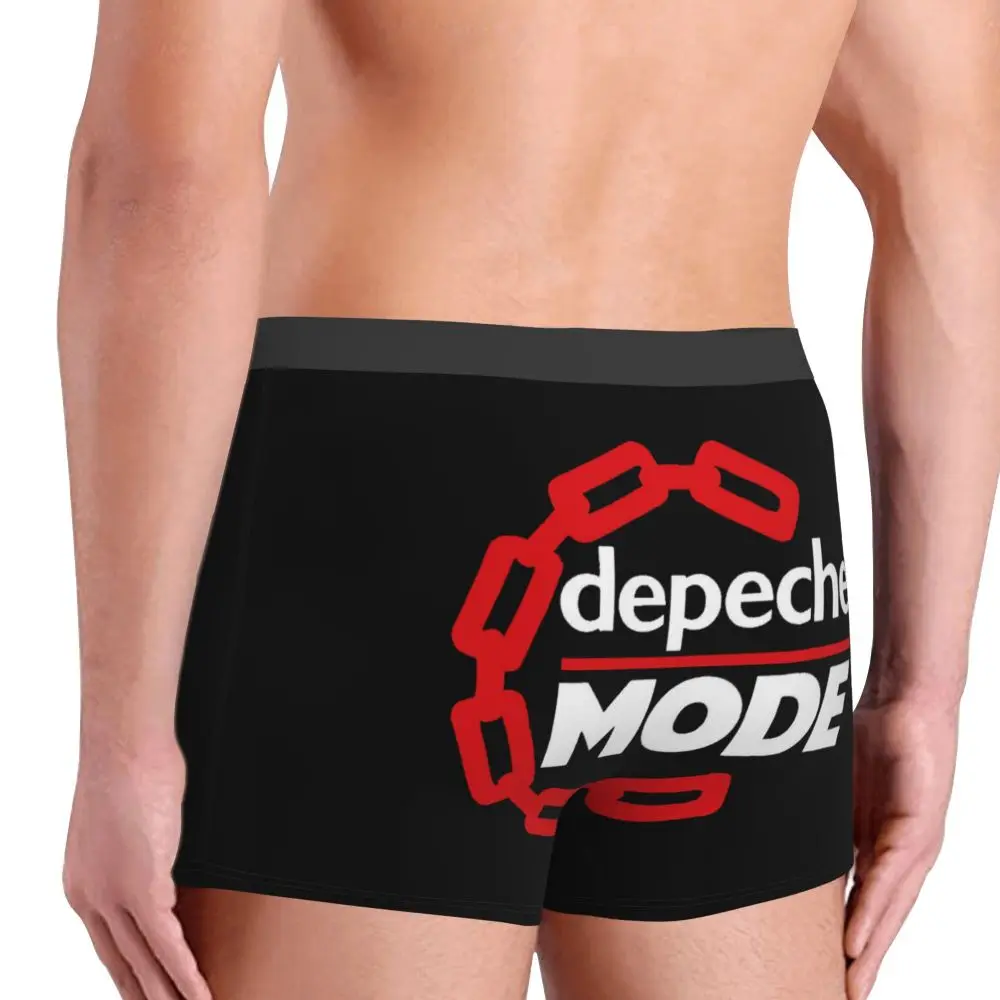 Custom Electronic Rock Depeche Cool Mode Boxers Shorts Men Briefs Underwear Cool Underpants
