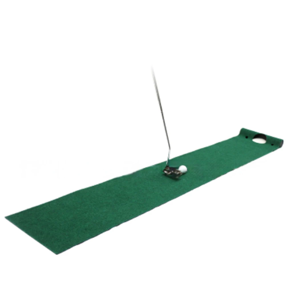 

Folding Space Saving Golfball Putting Swing Trainer - Swing Mechanics Easy To Roll Up And Store