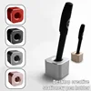 Aluminum Alloy Pen Holder With Non-Slip Pad Creative Office Desktop Ornament Pen Hole Pencil Slot Student Pencil Storage Stand 2