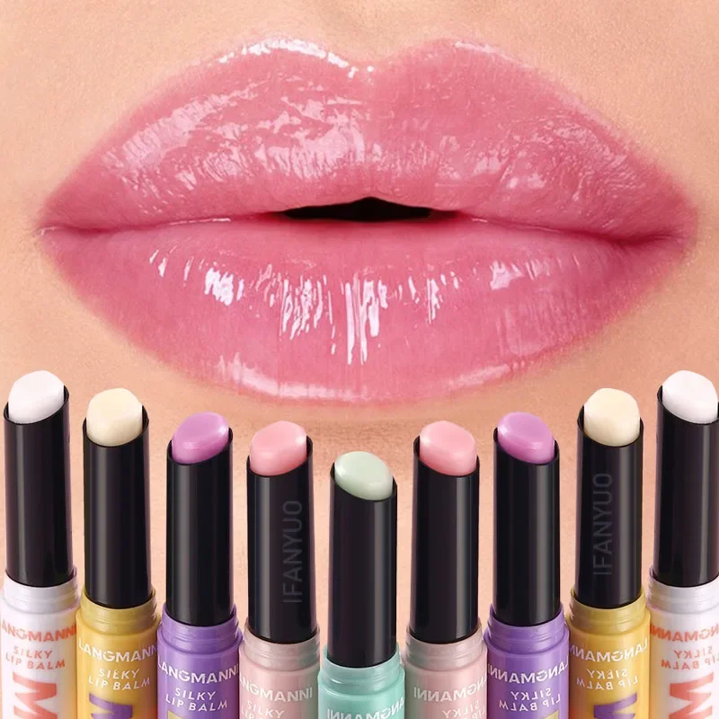 Fruit Color Changing Lip Balm Moisturizing Lip Oil Long-Lasting Mask Tint Natural Aloe Lipstick Nutritious Lips Care Makeup