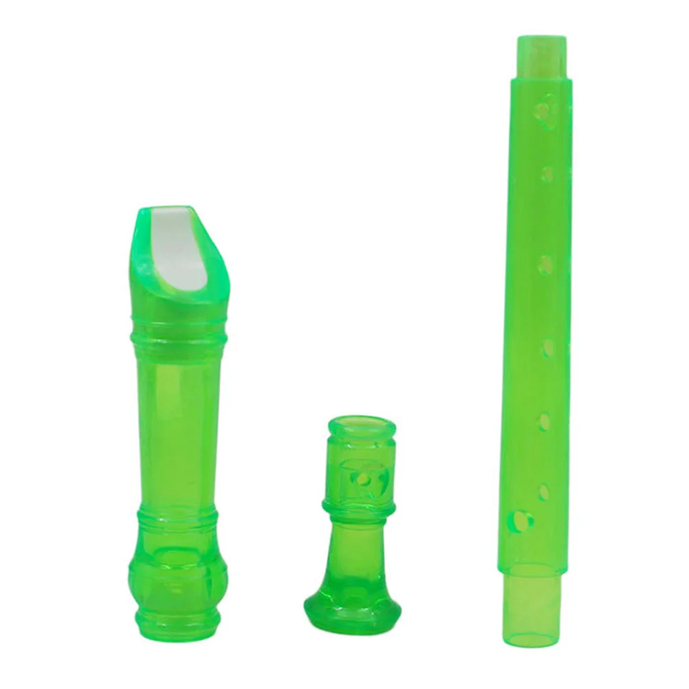 

8 Hole Treble Clarionet Wood Recorder Soprano Multicolor Clarinet Instrument Music Flute Child Descant