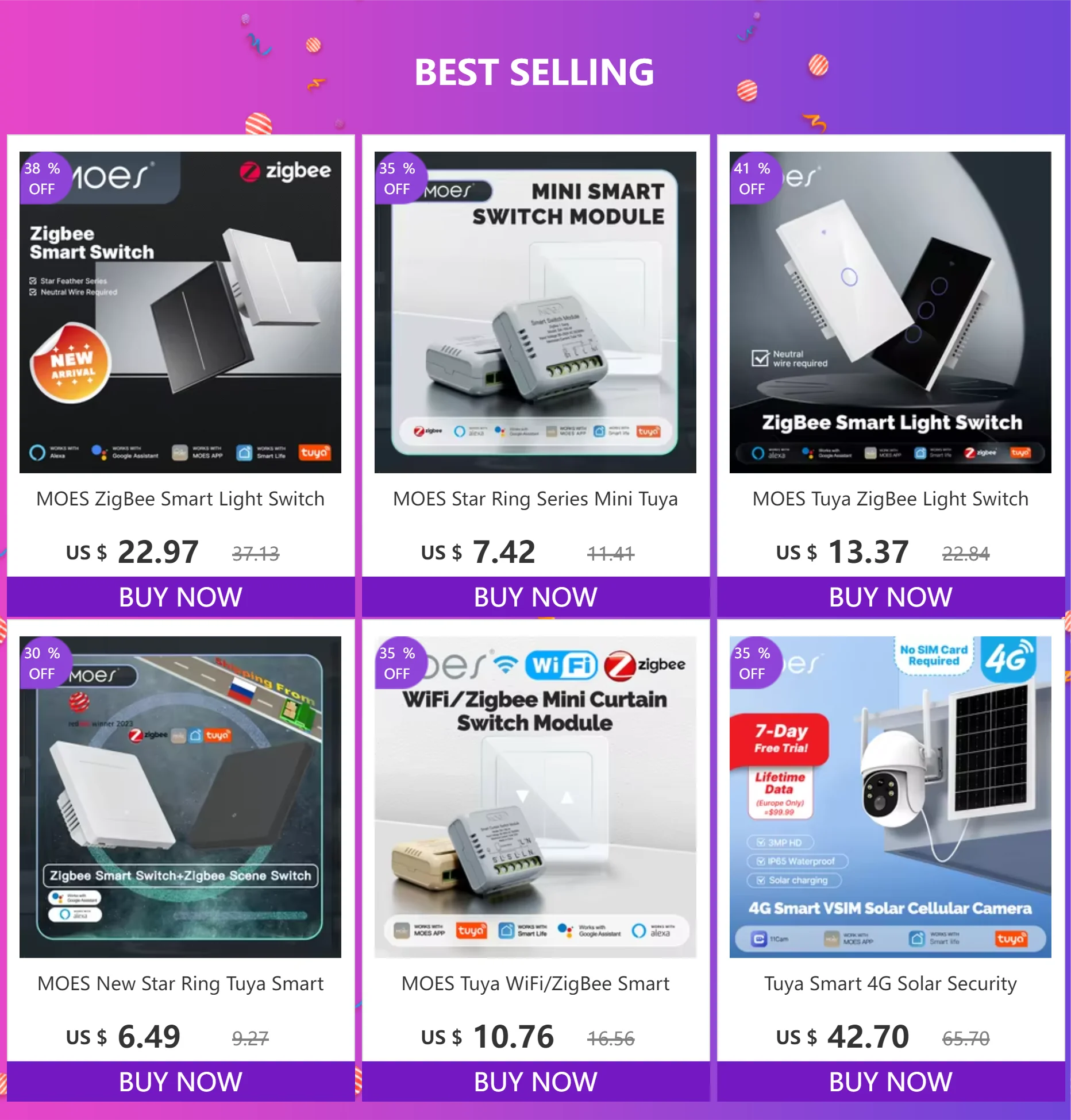 Powerful ZigBee 3.0 Dimmer Switch Module With Voice Control