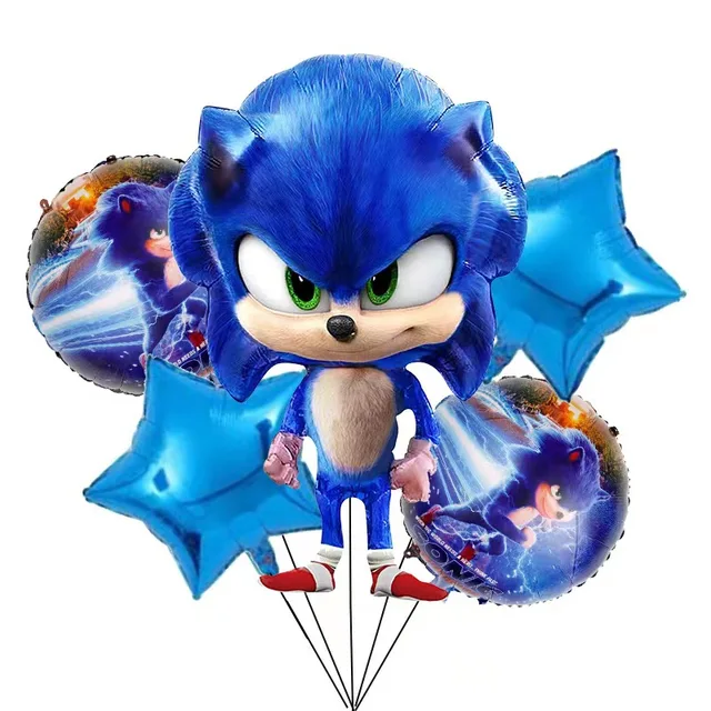 New Cartoon Sonic Party Supplies Boys Birthday Party Disposable Tableware  Set Paper Plate Cup Napkins Baby Shower Decorations - AliExpress