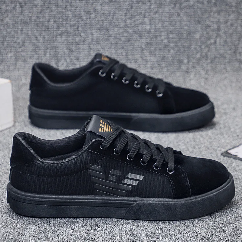 Luxury Designer Fashion Men's Black Rhinestone Platform Shoes Microfiber Leather Fabric Breathable Rock Hip-hop Walking Sneakers 4