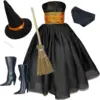 Doll Clothes Deluxe Fashion Pack Tea TIME Black & RED Classic Set for 11.5” Doll 4