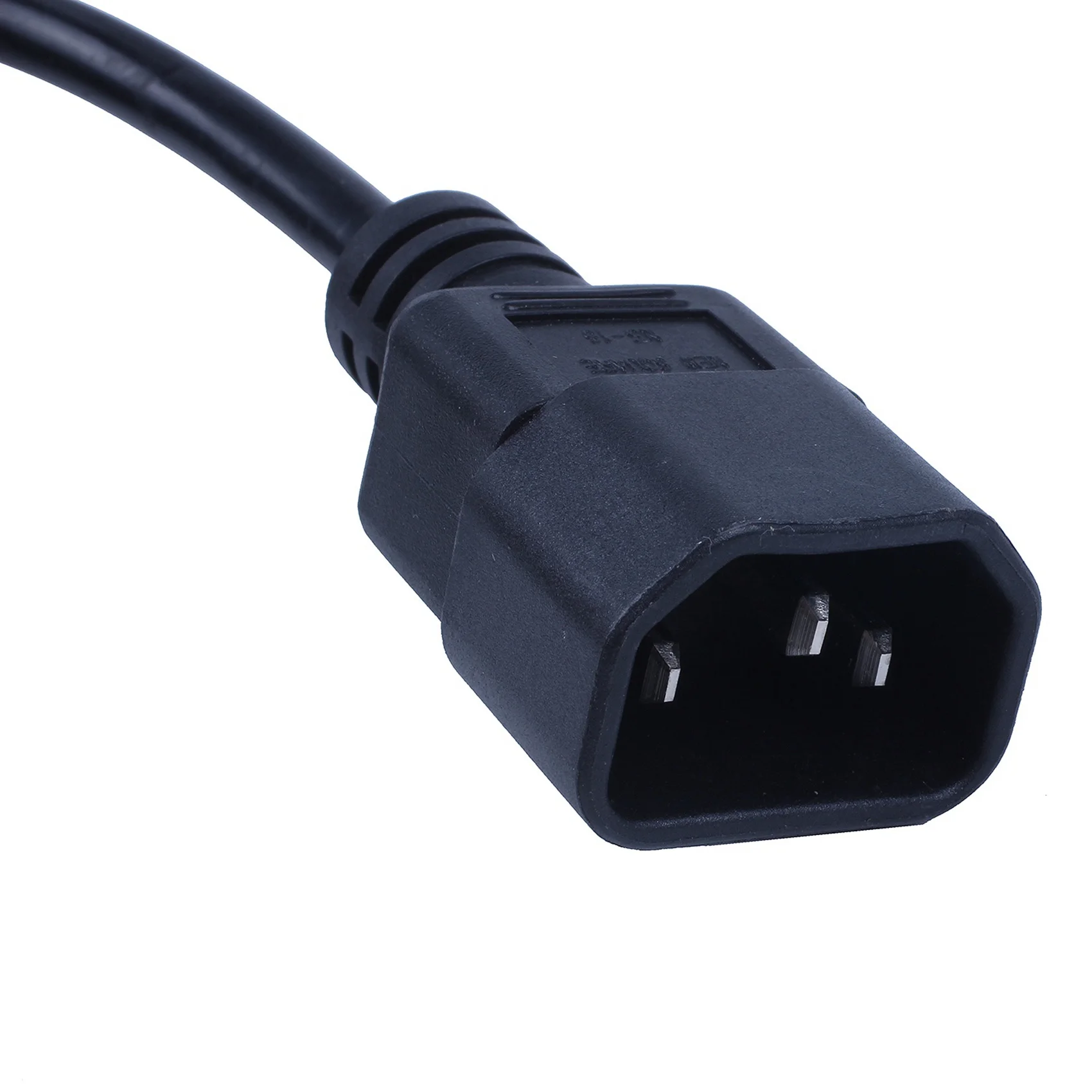 B63B-2X 특수 PDU UPS 전원 코드 케이블, IEC 320 C14 C13(On/Off 스위치 포함) 30Cm 검정색