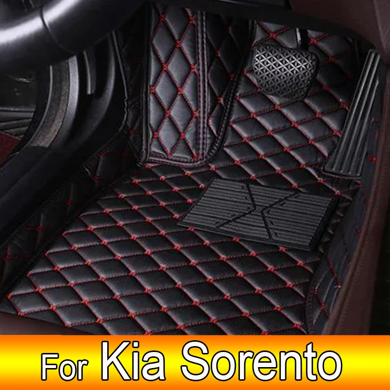 

Car Floor Mats For Kia Sorento（Five Seats）2006 2007 2008 Customauto Foot Pads Automobile Carpet Cover interior accessories