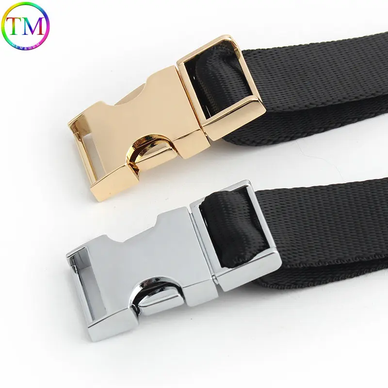 5-30 Pieces New Metal Adjustable Bag Backpack Strap Quick Side Release Buckle Diy Bag Backpack Craft  Sewing Accessories