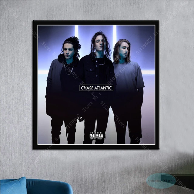 Poster Chase Atlantic 42x30cm Tamanho Grande Capa de Álbum Paradise BEAUTY  IN DEATH Friends Soundcloud Pop Trap Singer Cartaz Premium Wallpaper Big  Size Posters Parede