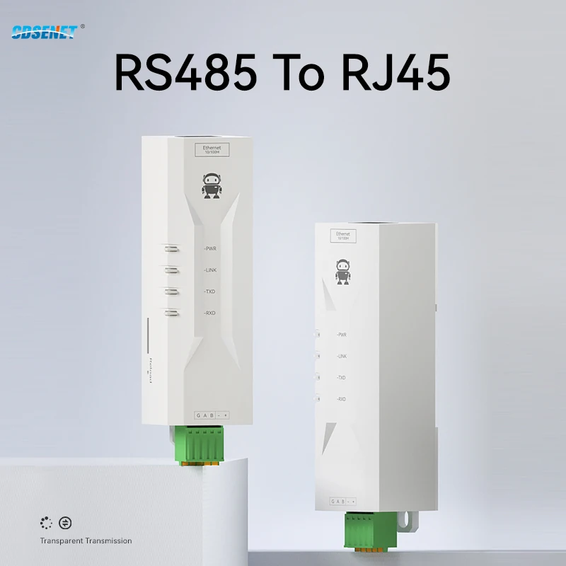 RS485 To Ethernet Serial Port Server CDSENET NE2-D11 DC 8-28V TCP/UDP Modbus MQTT HTTP DNS DIN Rail Installation FOTA Remote Up