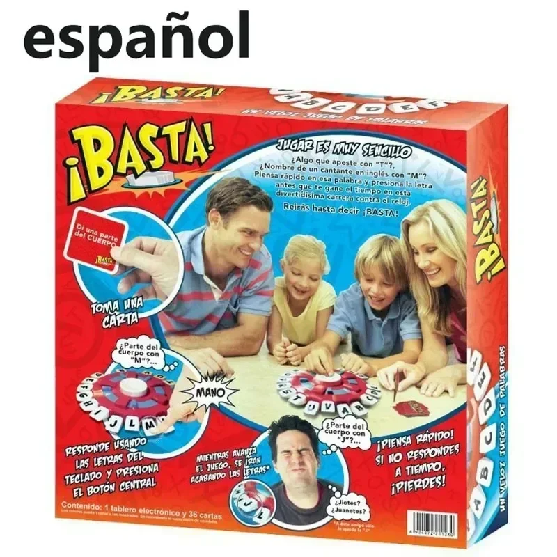 Children's Educational Games Kids Toys Girl English Spanish TAPPLE Table Alphabet Crazy Interactive Parent-child Family Console
