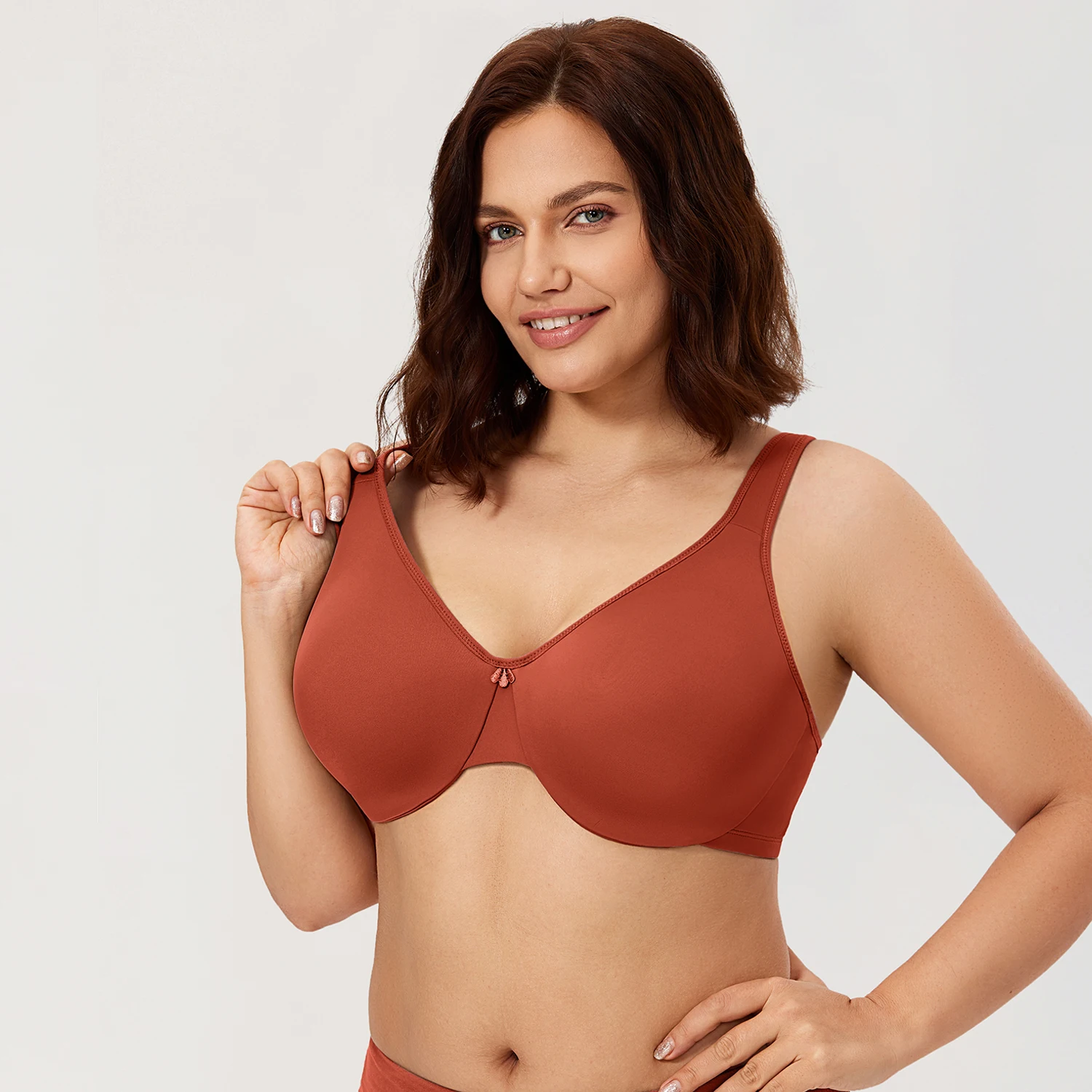 Women's Smooth Full Coverage No Padding Underwire Seamless