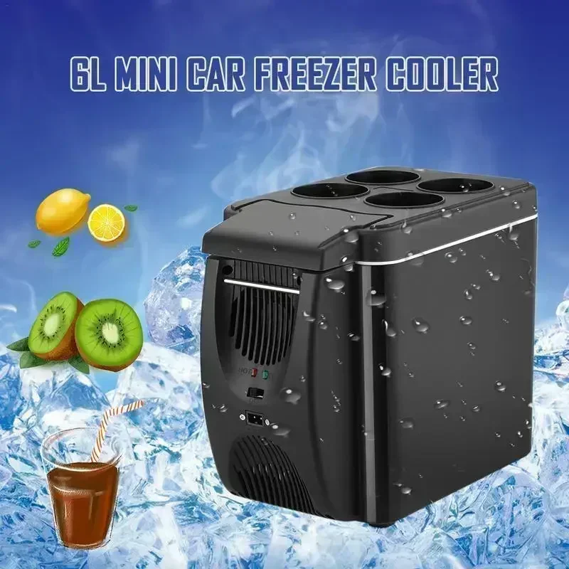 6L 12V 전기 자동차 냉장고 미니 냉동고 자동차 냉동고 쿨러 및 워머 전기 냉장고 휴대용 아이스박스 여행용 아마기