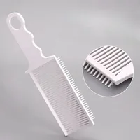 Peigne de coupe de cheveux de niveau professionnel, peigne pour coiffure à l'huile, peigne de nivellement, peigne de positionnement pour outils de coiffure pour hommes 2