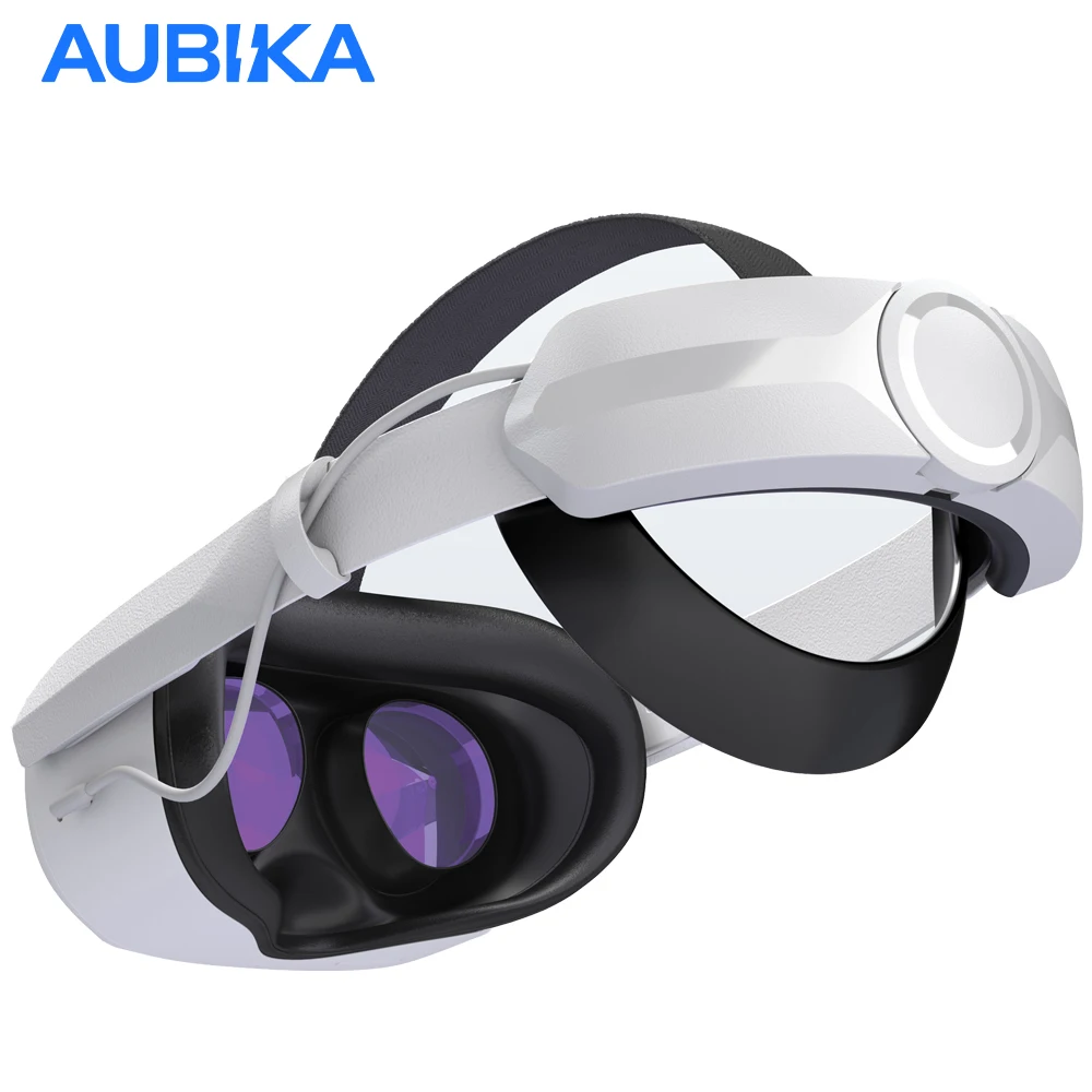 AUBIKA Head Strap with Battery Compatible with Oculus Quest 2 Extend  Playtime Adjustable Elite Strap Replacement Accessories - AliExpress