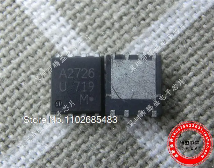 

5PCS/LOT UPA2726UT1A-E2-AY A2726 UPA2724UT1A A2724 QFN-8 .
