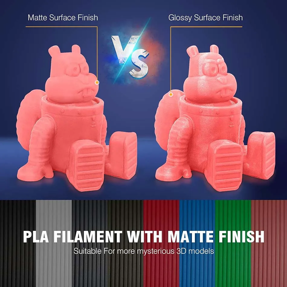 3D PLA Matte Filament 1.75mm 2