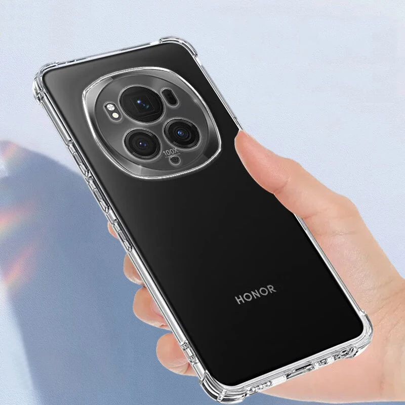 Custodia Per Onore Magic6 Pro,Silicone Anti-urto Armatura Telefono Cover & Vetro - Foto 9