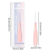 Three Heads Earwax Baby Removal Light Cleaner Pick Tool Flashlight Earpick Ear Cleaning Tool Silicone Head Ear Spoon 6