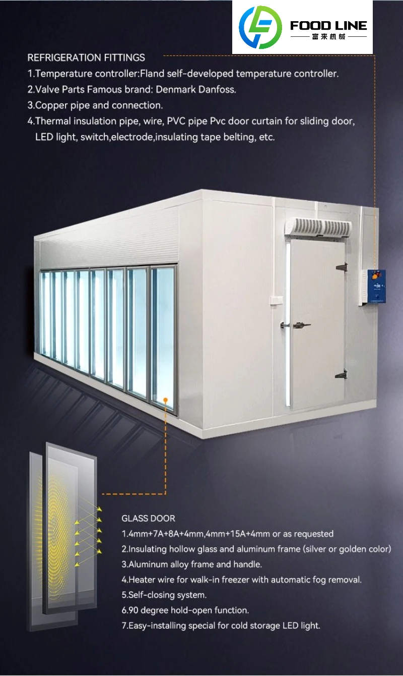 Energy-Saving Glass Door Refrigerated Cabinet for Convenience Stores