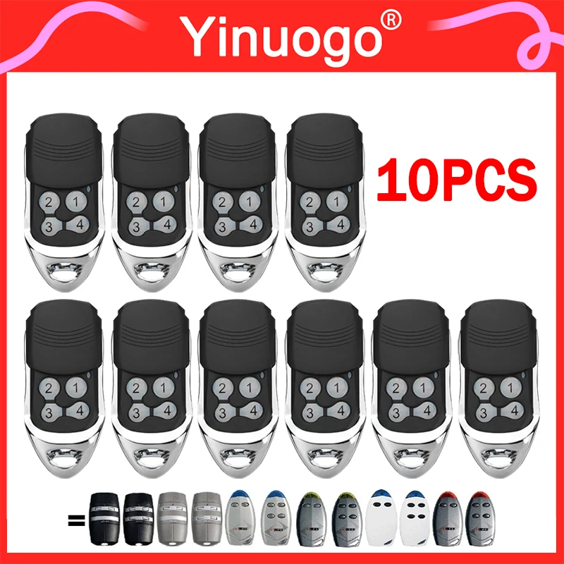 

10PCS LIFE VIP2 VIP4 FIDO2 FIDO4 VIP2R VIP4R STAR2 STAR4 BRAVO2 BRAVO4 Garage Door / Gate Remote Control 433.92MHz Rolling Code