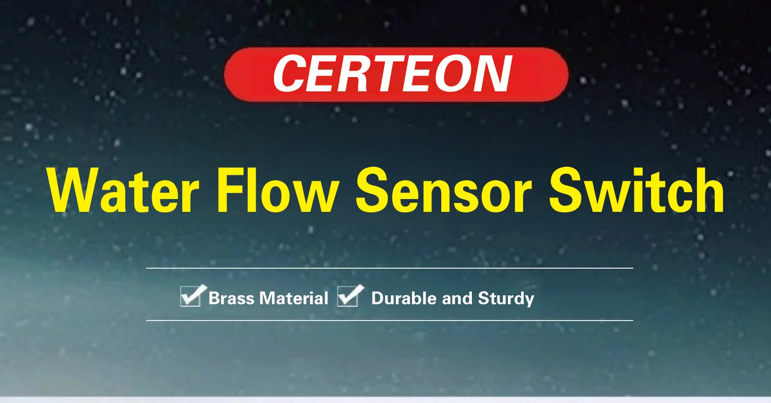 Brass Water Flow Switch Low Flow 1.5-3 L/min G1/4 G3/8 G1/2 G3/4 Thread Magnetic
