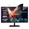 New ARZOPA 27inch 180Hz 2K FastIPS QHD PC Monitor 1ms FreeSync Gaming monitor,M1RC