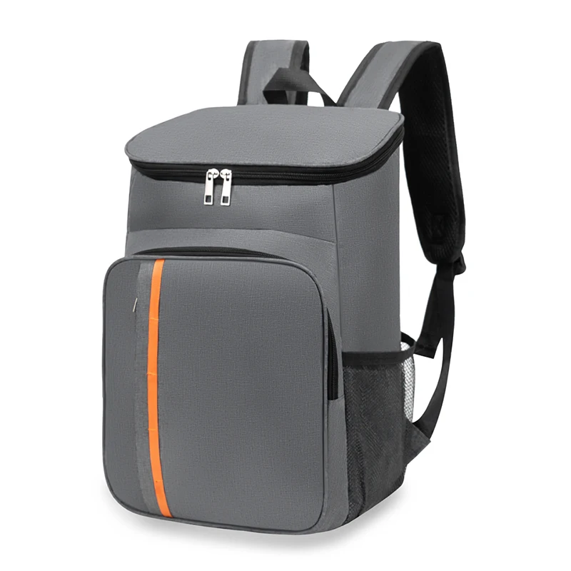 Large Capacity Insulated Backpack - Non Food Contact Insulated Bag for Camping, Hiking, and Office Use - Black Outdoor Backpack,