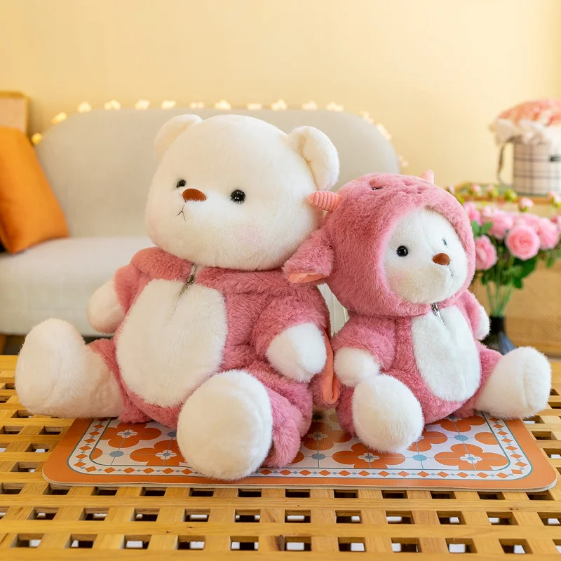 Large Christmas Santa Plush Pillow - 12 Inch Big Soft Hugging Plushie Toy For Kids