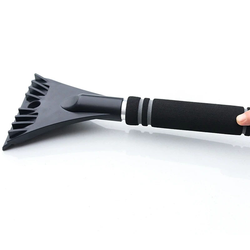 Detachable Car Snow Shovel Winter Ice Scraper Sweeping Brush sponge handle Window Windshield Cleaning Scraping Removal Tool