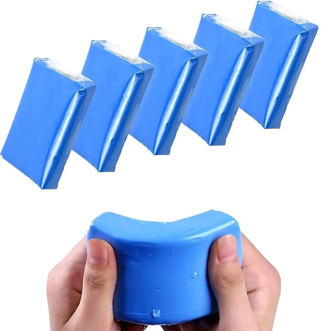 Car Cleaning Tool Car Cleaning Clay Bar Cleaning Magic Mud 5 PCS/SET 180g Car Truck Cleaning Magic Mud Auto Care Detail Magic Clay Bar Auto Tool Car Wash Tool Decontamination Ability