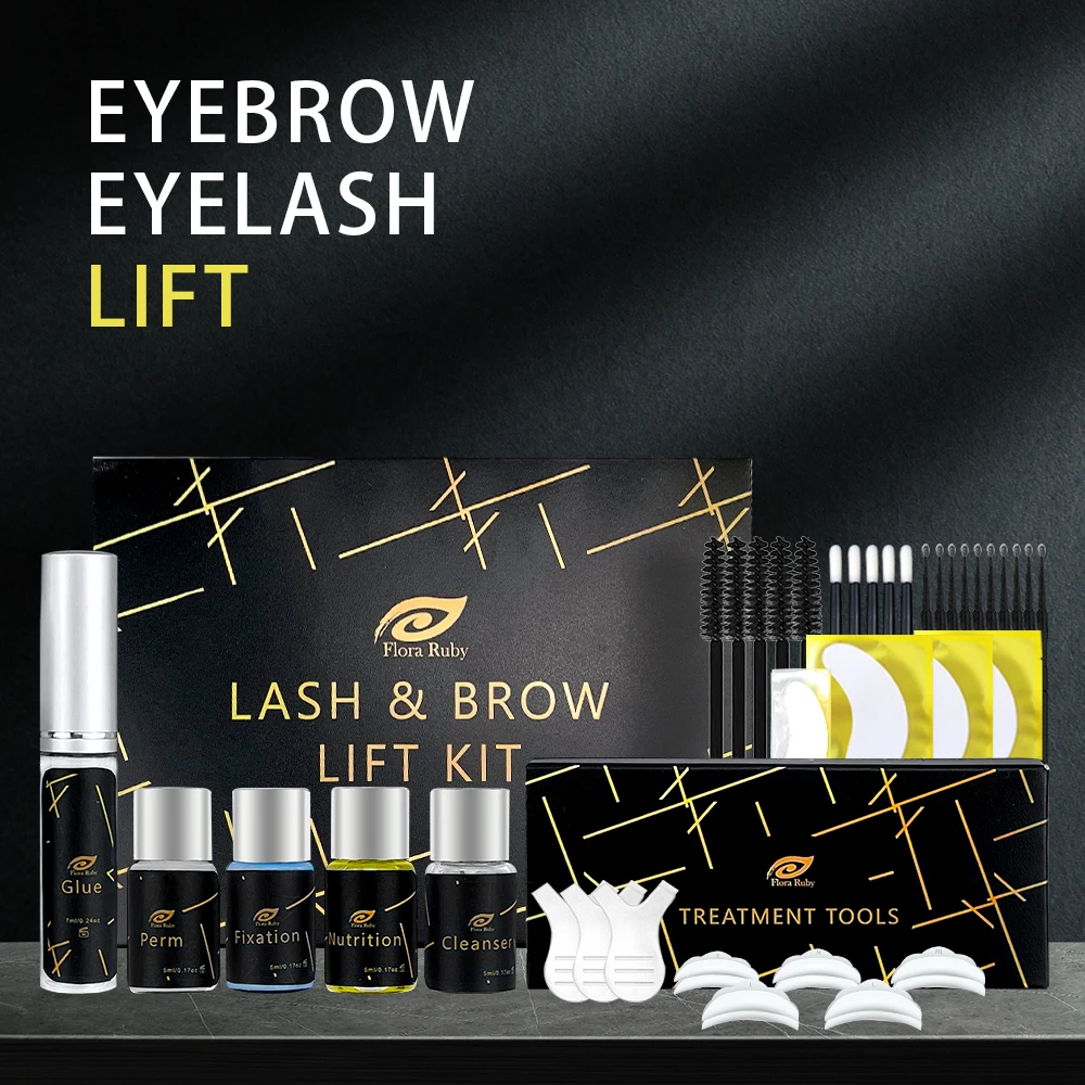 

Lash Lift Kit Eyelash Perm Kit Brow Lamination Kit Luxe Lashes Lash Lift and Tint Kit Eyelashes Curling DIY Lash Extension Kit