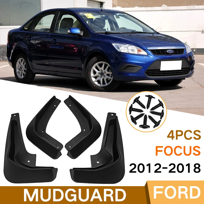 

Mud Flaps For Ford FOCUS 2012-2018 MudFlaps Front Rear Fender Car Accessories