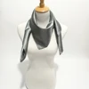 90cm Square Scarf Women New Spring Stain Silk Touch Wrap Shawl Female White Black Color Hijab Scarves Fashion 5