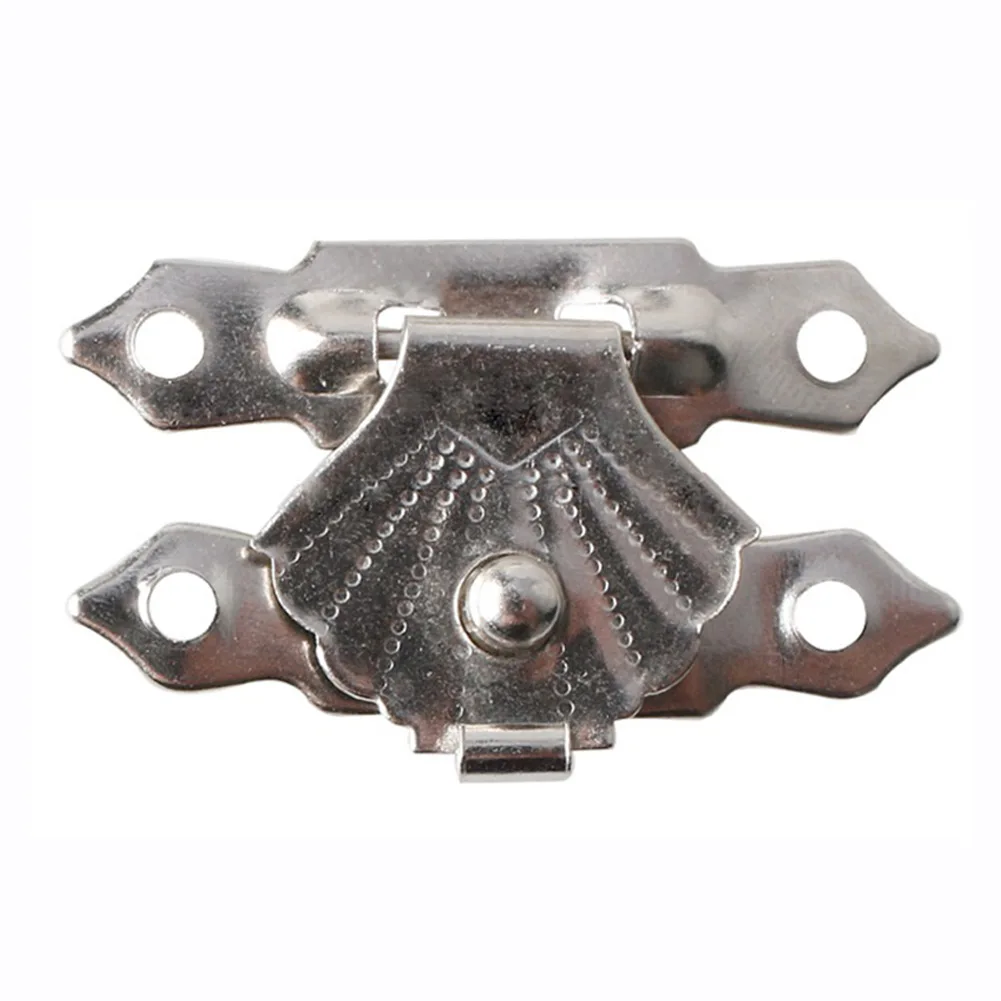 Antique Bronze Iron Jewelry Box Padlock Hasps Latch Clasp Lock Wooden Box 30*18mm/1.18*0.71 inch Buckle Hardware 10 Pcs jewelry box hasps decorative latches furniture hardware buckle clamp jewelry box
