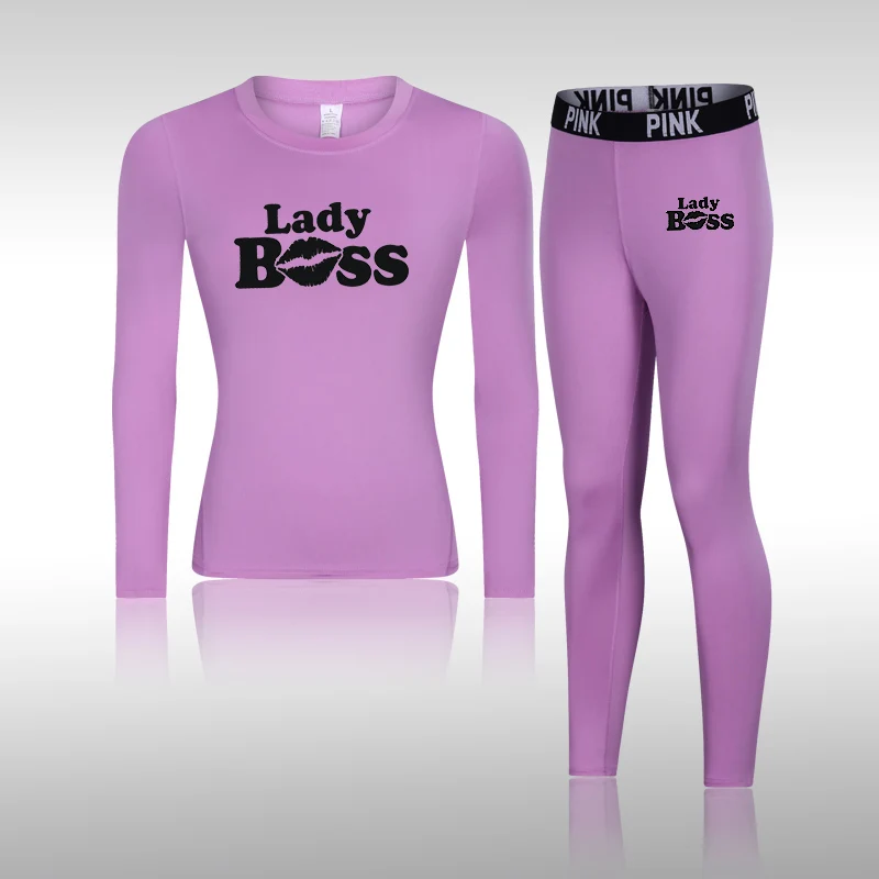 Female Warm Thermal Underwear Winter Thermo Clothing Set Underwear Warm Suit For Women Clothing Yoga Sportswear