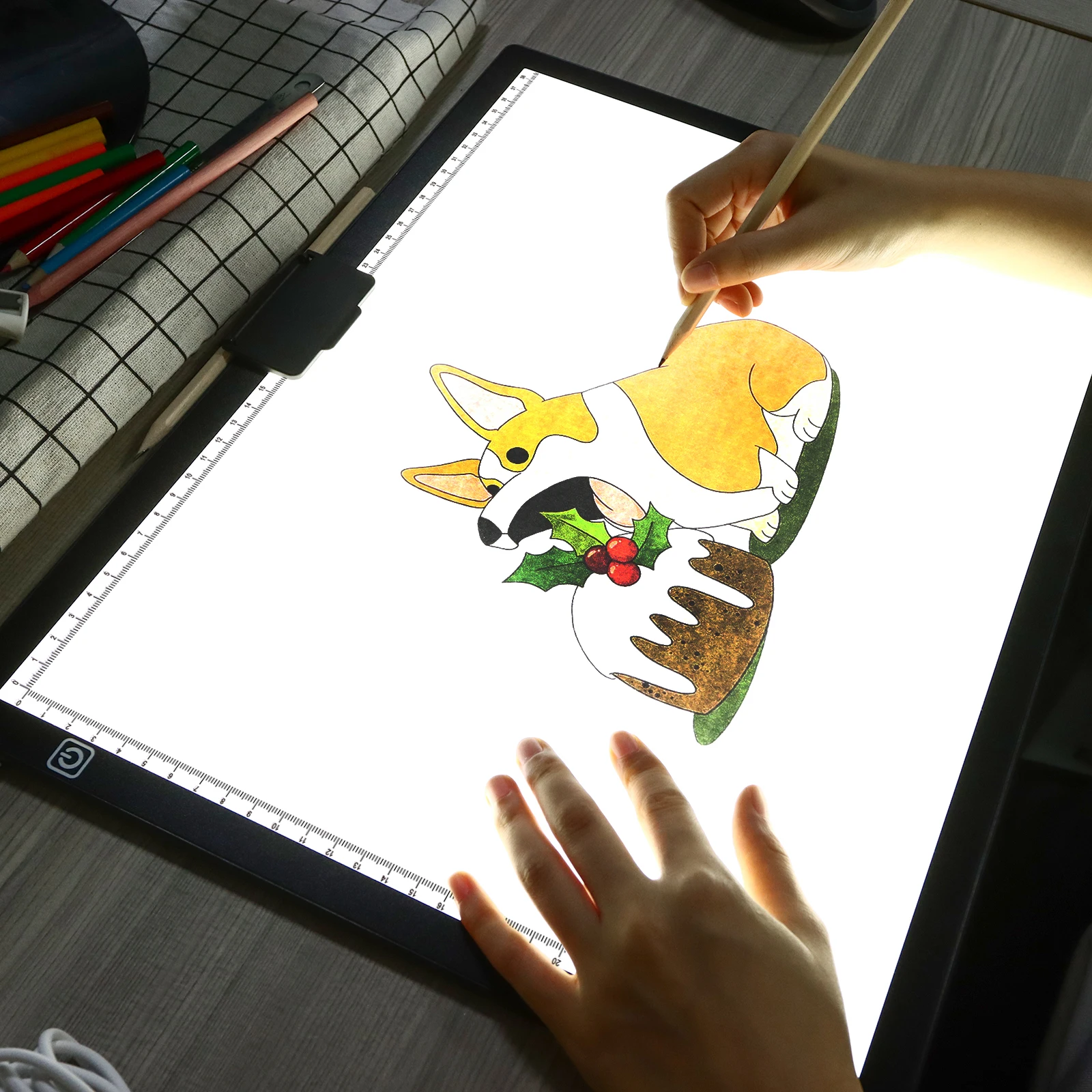 A3 Light Box For Drawing Led Light Pad Tracing Light Board For Artists  Drawing，diamond Painting，stencilling,sketching,animation - Digital Tablets  - AliExpress