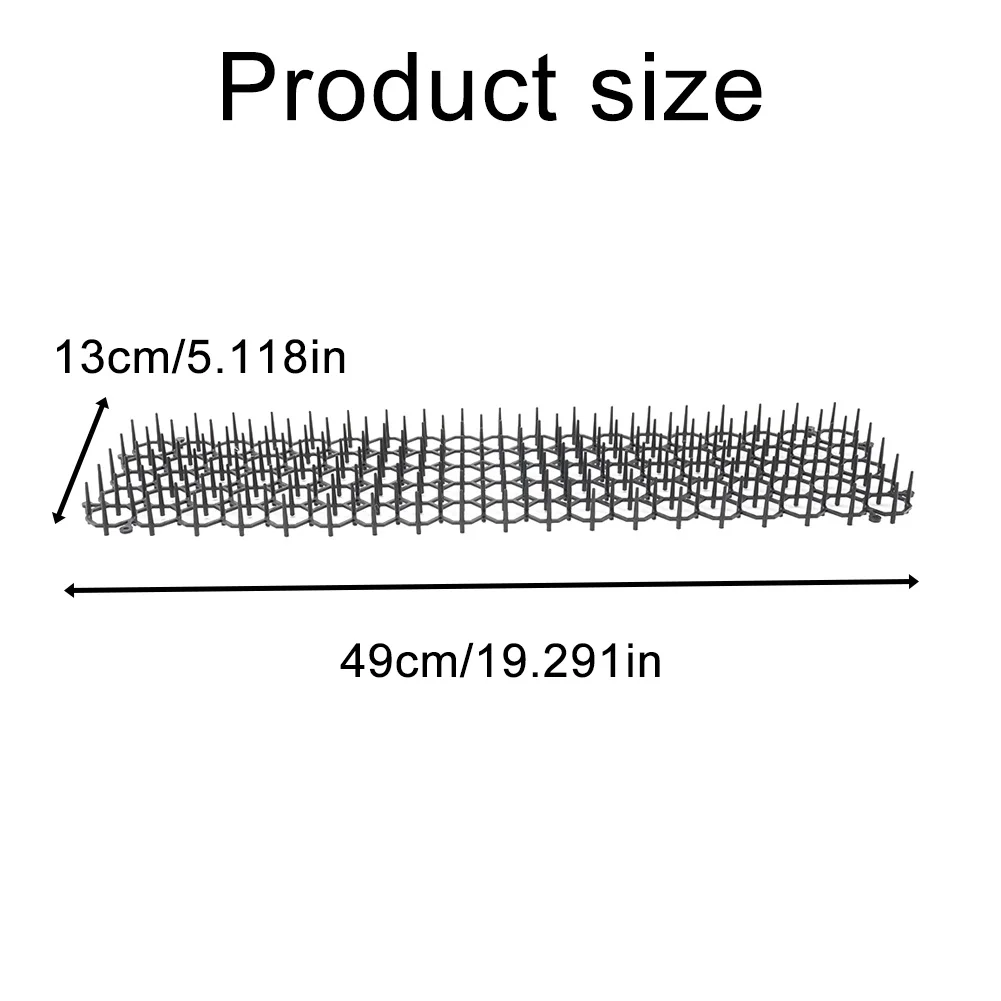 Gardening Anti Cat Network Cat Scat Mats Trees Skewer Prickle Strips Spikes 1 Pcs 200x30x 1.8cm And Dog Proof Mesh Fence cat scat mat cat safety net pet fence barrier