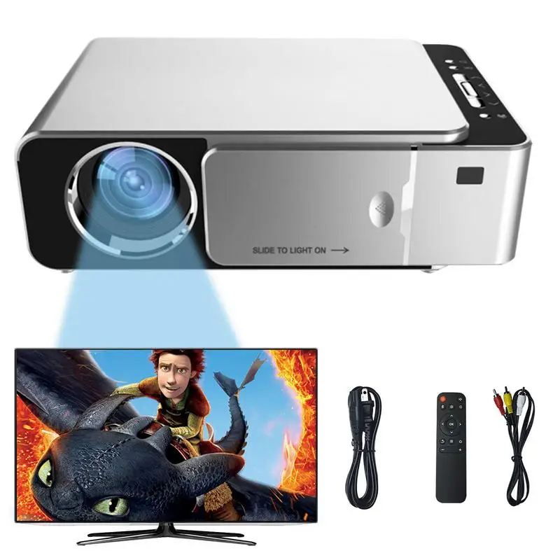 

Portable Projector Noise Reduction Cell Phone Projector 1080P Portable Movie Projector Smart Home Projector Neat Projector