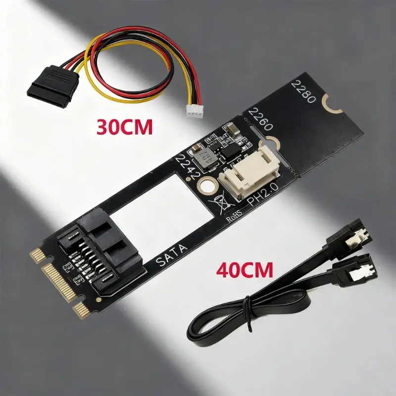 900F 6Gbps 전송 속도를 지원하는 도구 없는 2.5인치 디스크 어댑터 공간 절약형 PCB 구조