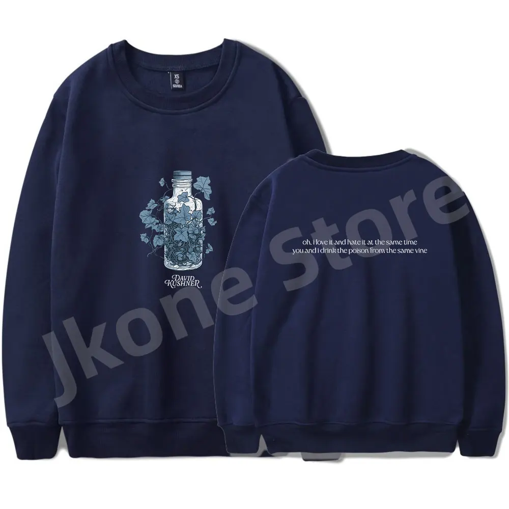 

David Kushner Crewneck sweatshirts Daylight Album Merch Print Women Man Fashion Funny Casual Streetwear Top