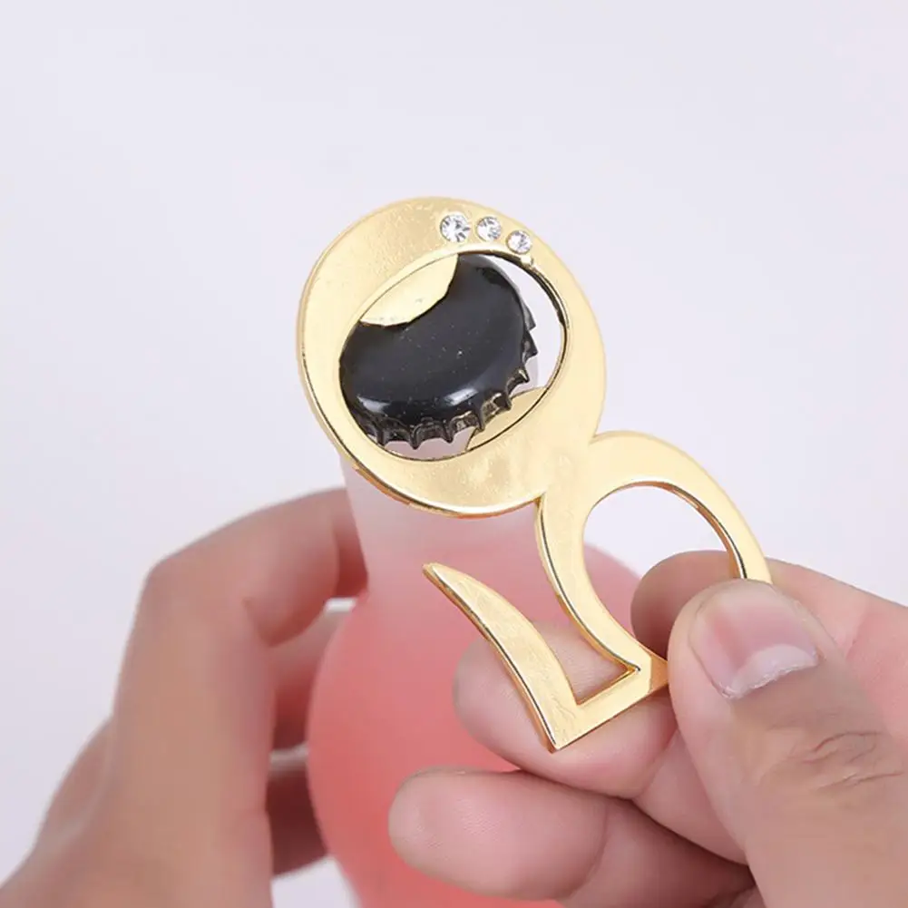 50 Digital Corkscrew Birthday Beer Opener Manual Bottle Opener Wine Wedding Anniversary Party Favors Bottle Opening Tool