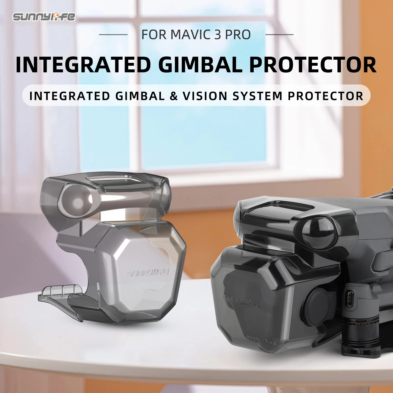 

Sunnylife For Dji Mavic 3 Pro Integrated Gimbal Cover Transparent Lens Cap Vision System Protector Anticollision Accessories