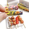 NEW 1/6 Scale Dollhouse Miniature Non Stick Cooking Paper/Aluminum Foll Mini Pretend Food for Blyth BJD Doll House Play Toys 1